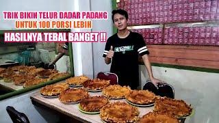 resep telur dadar untuk 120 porsi