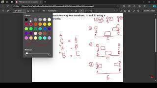 13. Easiest Explanation of Swapping Two Numbers Pseudocode | IGCSE, GCSE, O-A-Level & CS Students