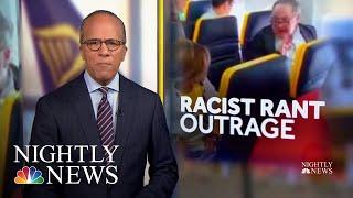 Video Captures Ryanair Passenger’s Racist Rant At Black Woman | NBC Nightly News