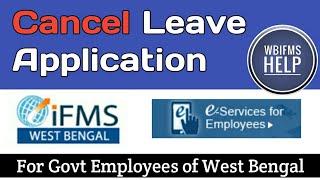 How to Cancel Leave Application for WB Govt Employees