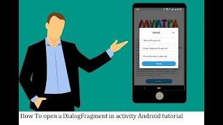 How To open a DialogFragment in activity Android tutorial || Android DialogFragment - codeplayon