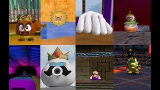 Super Mario 64 Land - All Bosses (No Damage)