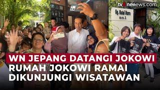 Pulang Makan Sate, Jokowi Disambut Puluhan Wisatawan | OneNews Update