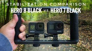 GoPro Hero 8 Black versus Hero 7 Black Stabilization Comparison