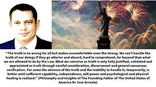 Philosophy and Insights of The Founding Father of The United States of America Dr Jose Arreola