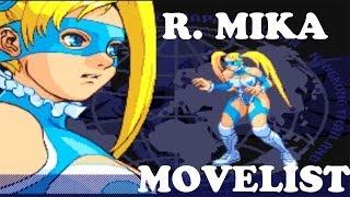 Street Fighter Alpha 3 - R. Mika Movelist