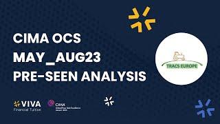 CIMA OCS Aug23 Pre-seen Analysis Part 1 - Tracs Europe