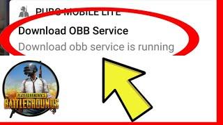 Pubg Mobile ||  OBB Service Is Running Problem Solved in Android