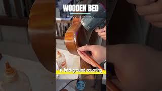 How to #DiY Damaged WOODEN FURNITURE RESTORATION | damaged wood | wood repairs | wooden furniture