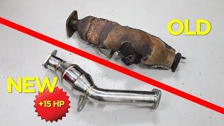 How To Fit High Flow Catalytic Converters | 350Z Restoration pt.5