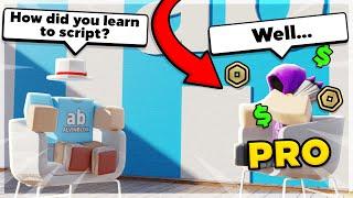 How pro Roblox developers learnt to script
