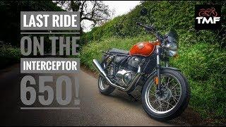 Royal Enfield Interceptor 650 - Final thoughts review