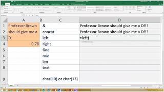 Excel String Manipulation