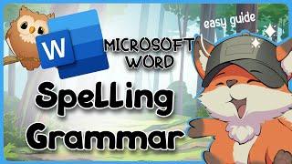 Microsoft Word Spelling and Grammar 2025 | Guide Glimpse