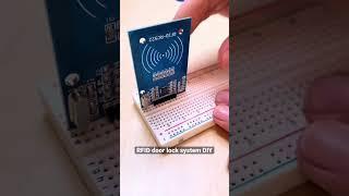 Mindblowing RFID door lock project every engineer needs to see #arduino #electrician #electronics