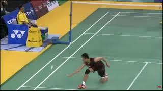 Very Late Backhand Clear slowmo (Taufik)