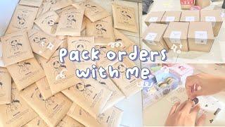 pack order with me, REAL TIME | pack 8.8 orders || Indonesia