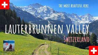 The Most Beautiful Hike In Lauterbrunnen Switzerland