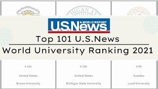 [2021]Top 101 U.S. News Best Global Universities Rankings 2021｜World Best University Ranking 2021