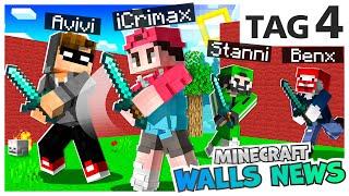 Eine NEUE einsame SPITZE?! ER hebt sich AB?! | Minecraft Walls NEWS - TAG 4