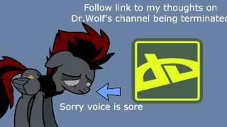 Thoughts on Dr.Wolf's channel being terminated