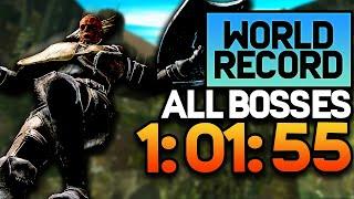 Dark Souls All Bosses Speedrun in 1:01:55 (World Record)