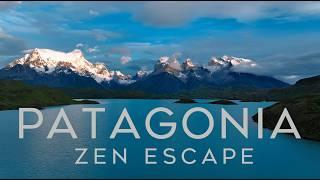 Flying Over Patagonia | Scenic Relaxation Film with Ambient Music | 4K