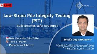 Low-Strain Pile Integrity Testing (PIT)