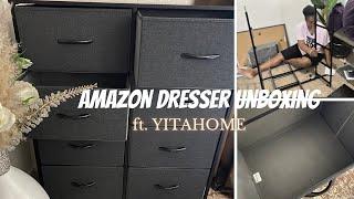 How To Build A Fabric Dresser ft YITAHOME • New Room Decor • Small Space Storage • Amazon MUST HAVE