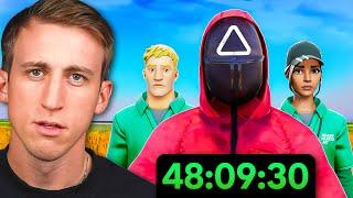 Timer Doesn't Stop Until I Win Fortnite Squid Game 2