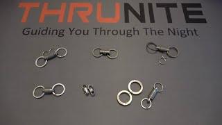 NEW Thrunite EDC Tools (Titanium Keyring & Quick Release Keychain)