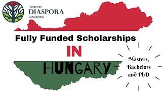 Hungarian Diaspora Scholarship | Fully Funded Scholarships in Hungary