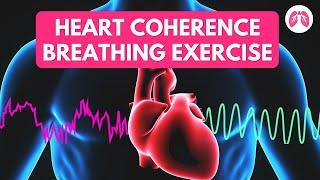 Heart Coherence Breathing Exercise | HRV Resonant Cardiac Breathwork | TAKE A DEEP BREATH