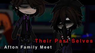 Afton Family Meet Their Past Selves || Gacha Club Afton Family || (read description if needed)