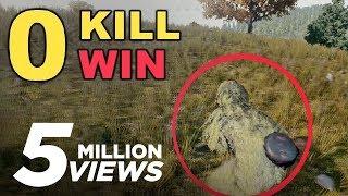 PUBG *ZERO KILL* Chicken Dinner Challenge - PUBG Funny Moment | Baklol Bunny