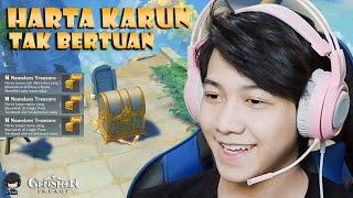 Menyelesaikan Quest : Dan Harta ini diberikan kepada... Harta Karun Tak Bertuan - Genshin Impact