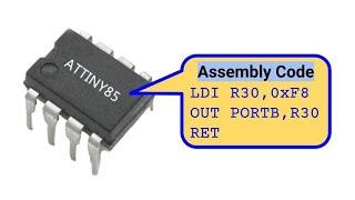 ATtiny85 - Programming in C & Assembly