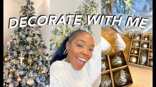 CHRISTMAS DECORATE WITH ME! Neutral Christmas Decor! Vlogmas Day 5 | Tanicha Rose