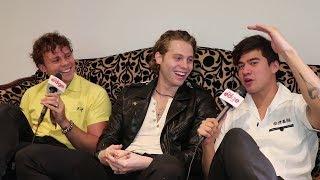 5SOS (Ashton, Luke, Calum) interview with Randell and Meg in Auckland