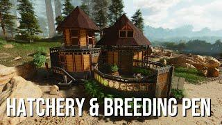 Ark Survival Ascended: Hatchery & Breeding Pen Base Design