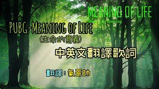 PUBG - Meaning of Life【生命的意義】  中英文翻譯歌詞{中英文字幕}