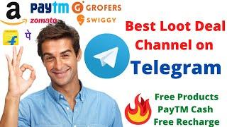 Best Loot Deals and Offers Channel on Telegram 2020 | Free Products, Earning Tricks, Paytm Cash