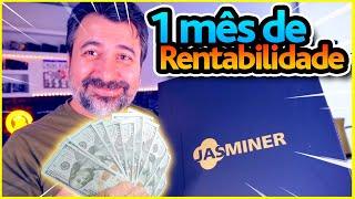  JASMINER - UM MÊS DE RENTABILIDADE - Jasminer X4-Q