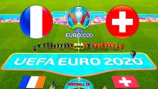 FRANCE vs SWITZERLAND - UEFA EURO 2020 - PES 2021 Gameplay PC