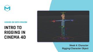 Intro to Rigging in C4D: Part 4 - Character Rigging/The Character Object