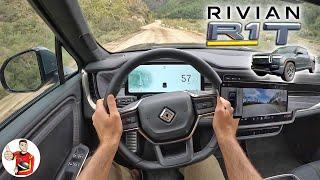 The Rivian R1T Pickup is an Executive EV with Enthusiast DNA (POV Drive Review)