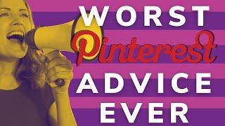 Worst Pinterest Advice Ever