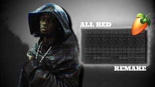 HOW ''ALL RED'' BY PLAYBOI CARTI WAS MADE IN FL STUDIO 21 | FL STUDIO REMAKE (@pr0dbykai & @ProdFD)