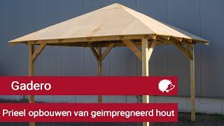 #234 Prieel van geïmpregneerd hout maken