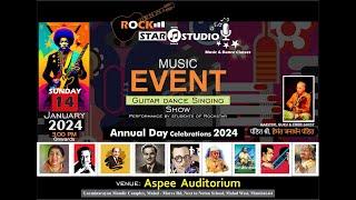 Rockstar Studio Music Classes I Annual Day 2024 I Music & Dance Event